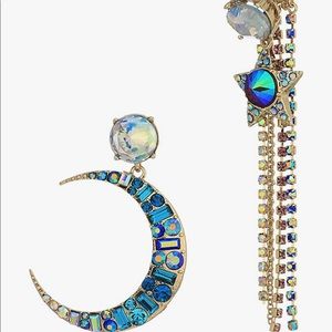 Brand New Betsy Johnson Celestial Earrings